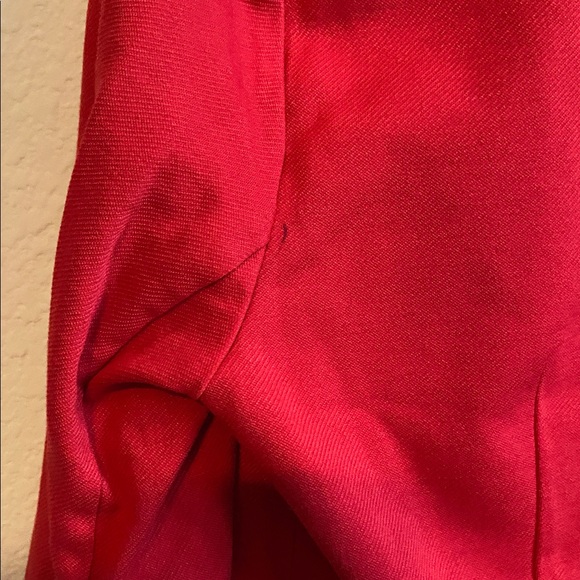 CAbi Womens Scarlet Red Blazer with Gold Accents - Picture 14 of 16